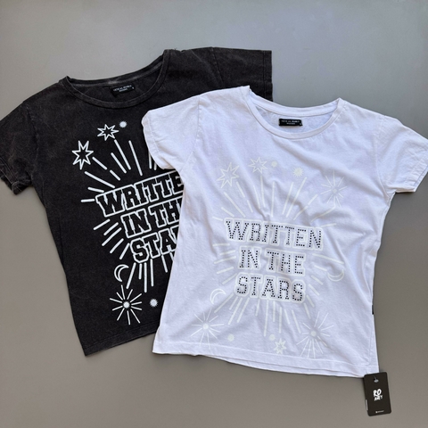 REMERA ALGODON WRINTTEN