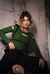 BLUSA CANELADA RECORTES VERDE - comprar online