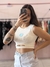 CROPPED REGATA COM ABERTURA MARIAH - comprar online