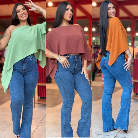 BLUSA CAPA BOHO - comprar online