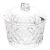 Açucareiro de Cristal de chumbo Diamante 10x10cm - Lyor