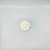 Acucareiro de Porcelana com Tampa e Colher Alto Relevo Branco 10,5cm x 9,5cm - Wolff - Patricia Kelly Home Decor