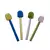 Conjunto Mexedor de Drink em Vidro Colorido – 4 Peças