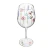 Taça Pintada Floralia Wolff 430ml - Patricia Kelly Home Decor