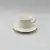 Xicaras de Cafe de Porcelana Durable Porcelain com Pires Alto Relevo 100ml - Wolff