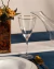 Taça de Vidro para Vinho com Borda Dourada Lines 400ml - Wolff - Patricia Kelly Home Decor