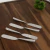 Conjunto com 4 Espátulas para Patê em Aço Inox Wolff 13,5 x 2 cm na internet