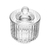 Manteigueira Francesa Império 9x9x11cm Cristal Ecológico Wolff - comprar online