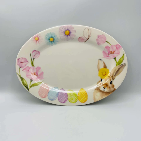 Travessa em melamina Páscoa Picnic 35x25cm - comprar online