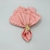 Porta guardanapo Coelho PVC Dourado 5x4cm - comprar online