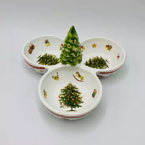 Petisqueira Árvore Encantada 24x14cm Luiz Salvador