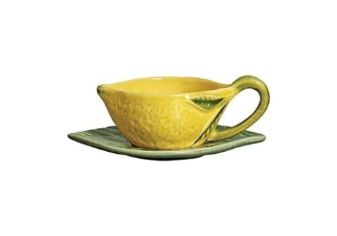 Xícara café + pires Limão 100ml - Scalla 1ª linha