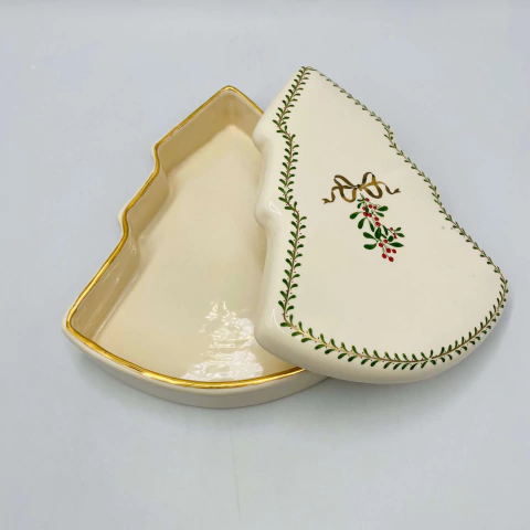 Caixa Árvore de Natal Renaissance 16,5x20x4cm- Luiz Salvador