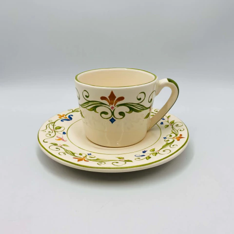 Xícara de Chá com Pires Vintage 200ml – Luiz Salvador