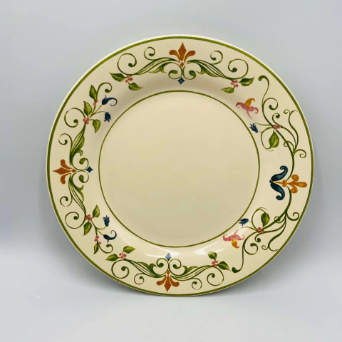 Prato Raso Florart Vintage 26,5- Luiz Salvador