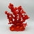 Escultura Decorativa em Poliresina Coral Vermelho 23x20x10cm - comprar online