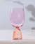 Taça Triângulo Laranja e Rosa 420ml