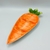 Petisqueira em cerâmica Cenoura com 2 divisórias 34x14cm - comprar online
