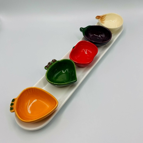 Bandeja para Legumes com 6 peças