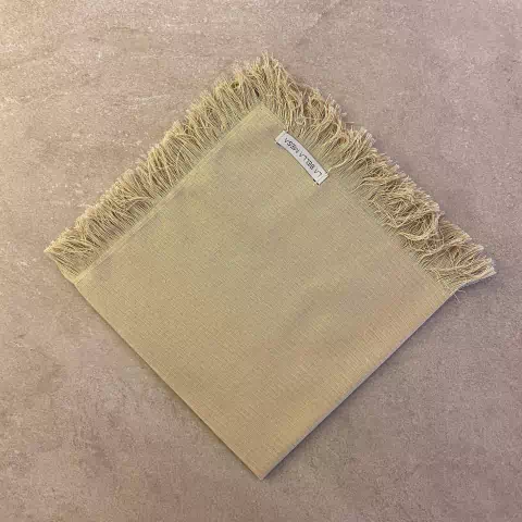 Guardanapo Franja Bege