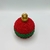 Enfeite em Resina Natal Bola Verde e Vermelho 18x14x14cm na internet