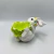 Imagem do Coelho Páscoa Resina com Repolho (Branco e Verde)