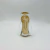Santa Vidro Tipo Murano Transparente com Dourado18x9cm - loja online