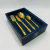 Faqueiro 24 Pecas De Aco Inox Firenze Dourado - Wolff - Patricia Kelly Home Decor