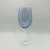 Taça De Vinho de Cristal Banquet Azul 580ml - Wolff - Patricia Kelly Home Decor