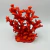 Escultura Decorativa em Poliresina Coral Vermelho 23x20x10cm - loja online