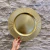 Sousplat de Plástico Primer Dourado Lyor 33cm - Patricia Kelly Home Decor