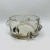 Vaso em Vidro Transparente com Relevos Estilo Murano 19x16x9cm - comprar online