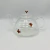 Chaleira em Vidro Borossilicato com Detalhe Borboletas 600ml - Patricia Kelly Home Decor