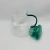 Jarra em Vidro Borossilicato com Detalhe Verde 1200ml - Patricia Kelly Home Decor