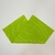 Guardanapo de tecido 100% algodão cor Verde Poá Branco - comprar online