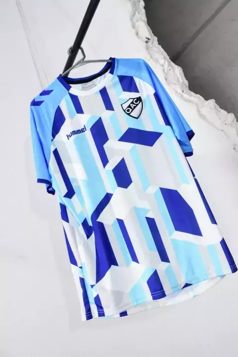 Camiseta Quilmes Pre Match Hummel 2024