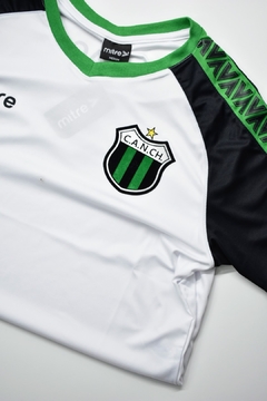 Remera Entrenamiento Nueva Chicago Blanca Mitre - Tienda Ascenso