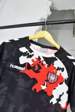 Remera Pre Match Chacarita Negra Hummel 2024 - comprar online