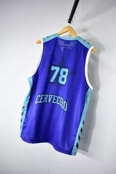 Musculosa Beach Quilmes Azul Hummel 2024 - comprar online
