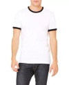 REMERA RINGER HOMBRE - BLANCO