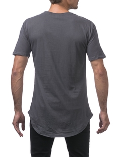 Remeron de Hombre Curvo - Gris Oscuro - Tees Factory | Fabrica de Indumentaria