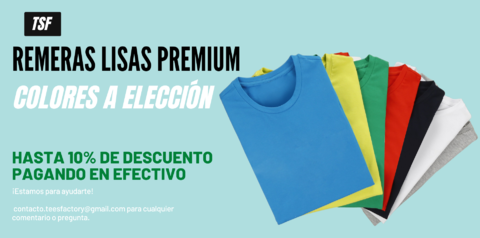 Imagen del carrusel Tees Factory | Fabrica de Indumentaria
