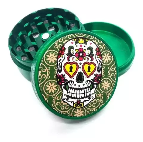 Picador Grinder Metal Calavera Zeus Mediano 3 Partes 12482