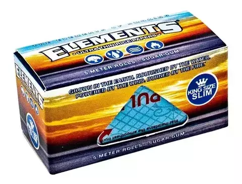 Elements Blue Rolls king Size