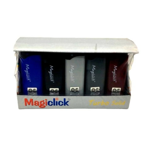 Encendedor Magiclick Turbo Metalizado