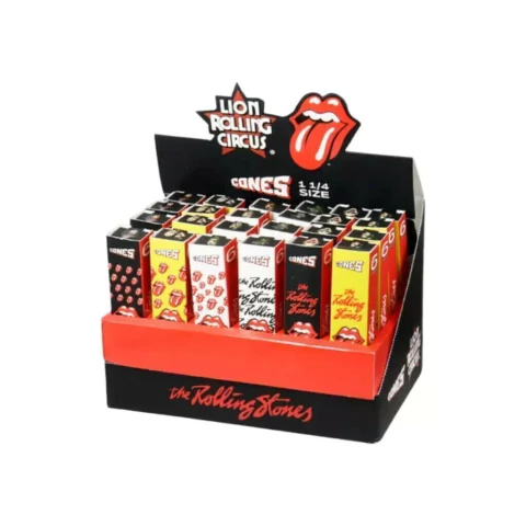 Lion Unbleached Cono Rolling Stones X6