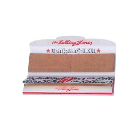 Lion Unbleached King Size + Tips Rolling Stones
