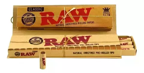 Raw Connoisseur King Size + Pre-Rolled Tips