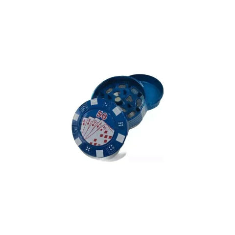 Picador Ficha De Poker Chica 3 Partes Con Rejilla
