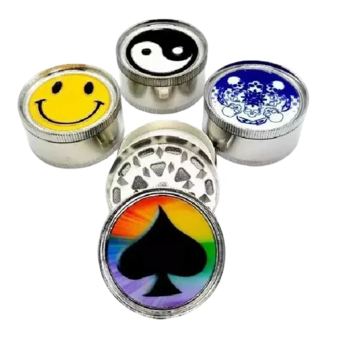 Trit Picador Grinder 3 Partes Aluminio Tabaco